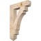 Ekena Millwork Merced Arts & Crafts Smooth Bracket, Douglas Fir, 5 1/2"W x 28"D x 40"H BKT06X28X40MRC03SDF - alternate 1